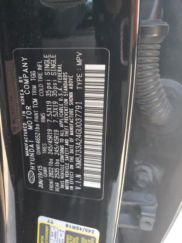 Photo 12 VIN: KM8J33A24GU037791 - HYUNDAI TUCSON LIM 