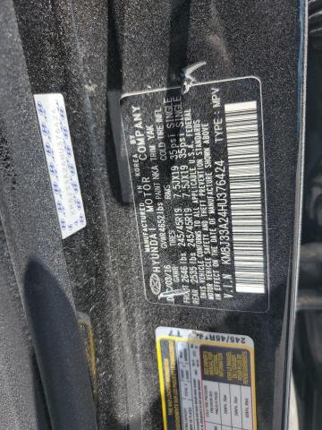 Photo 12 VIN: KM8J33A24HU376424 - HYUNDAI TUCSON 