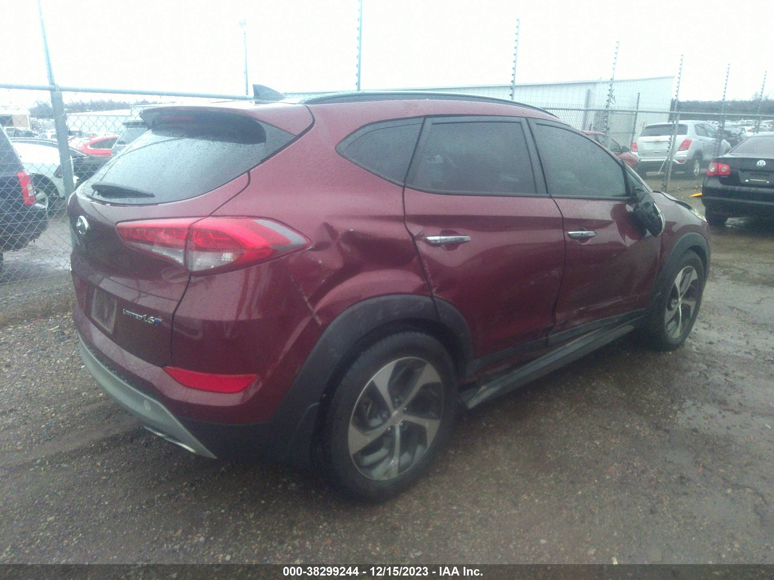 Photo 3 VIN: KM8J33A25HU341777 - HYUNDAI TUCSON 