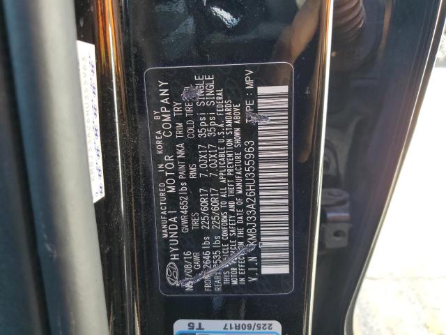 Photo 12 VIN: KM8J33A26HU355963 - HYUNDAI TUCSON LIM 