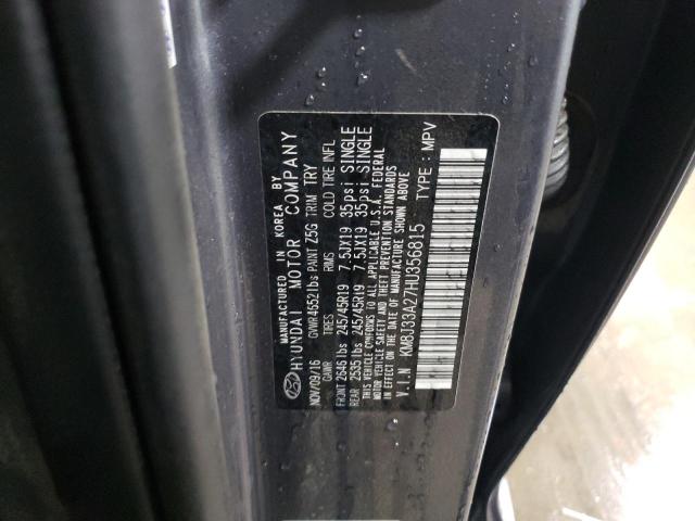 Photo 12 VIN: KM8J33A27HU356815 - HYUNDAI TUCSON LIM 