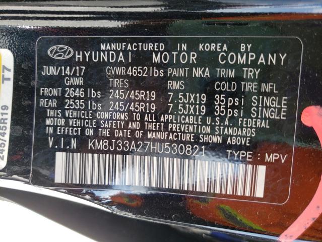 Photo 9 VIN: KM8J33A27HU530821 - HYUNDAI TUCSON LIM 