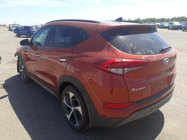 Photo 2 VIN: KM8J33A28GU160719 - HYUNDAI TUCSON LIM 