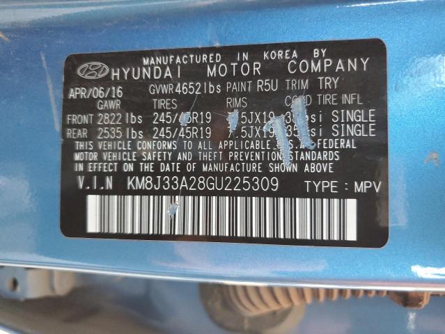 Photo 13 VIN: KM8J33A28GU225309 - HYUNDAI TUCSON LIM 