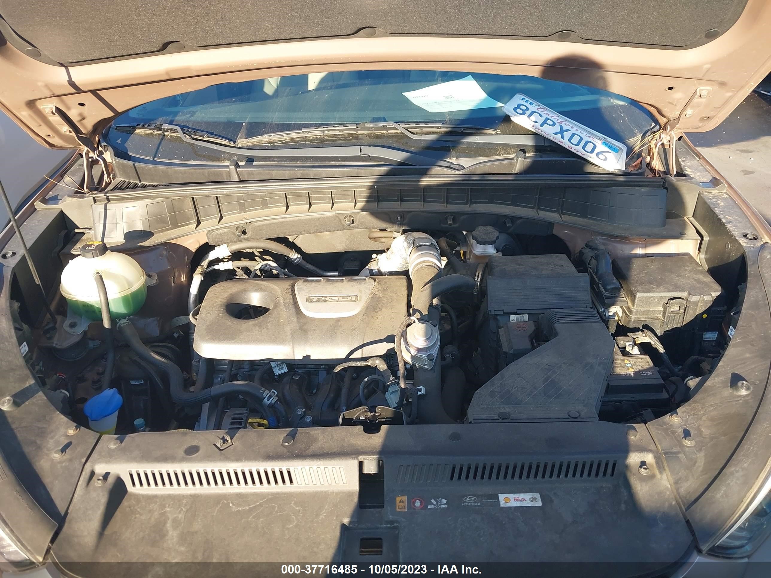 Photo 9 VIN: KM8J33A29HU460173 - HYUNDAI TUCSON 