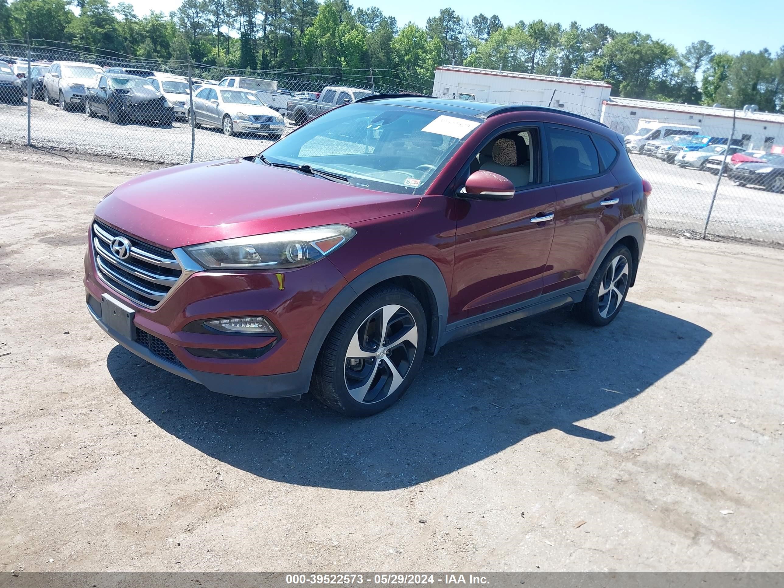 Photo 1 VIN: KM8J33A2XGU076823 - HYUNDAI TUCSON 