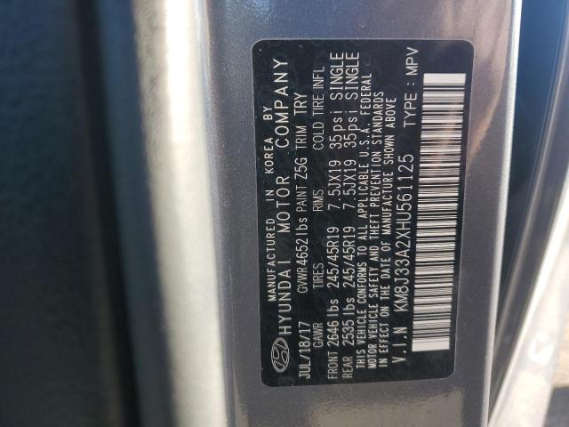 Photo 13 VIN: KM8J33A2XHU561125 - HYUNDAI TUCSON LIM 