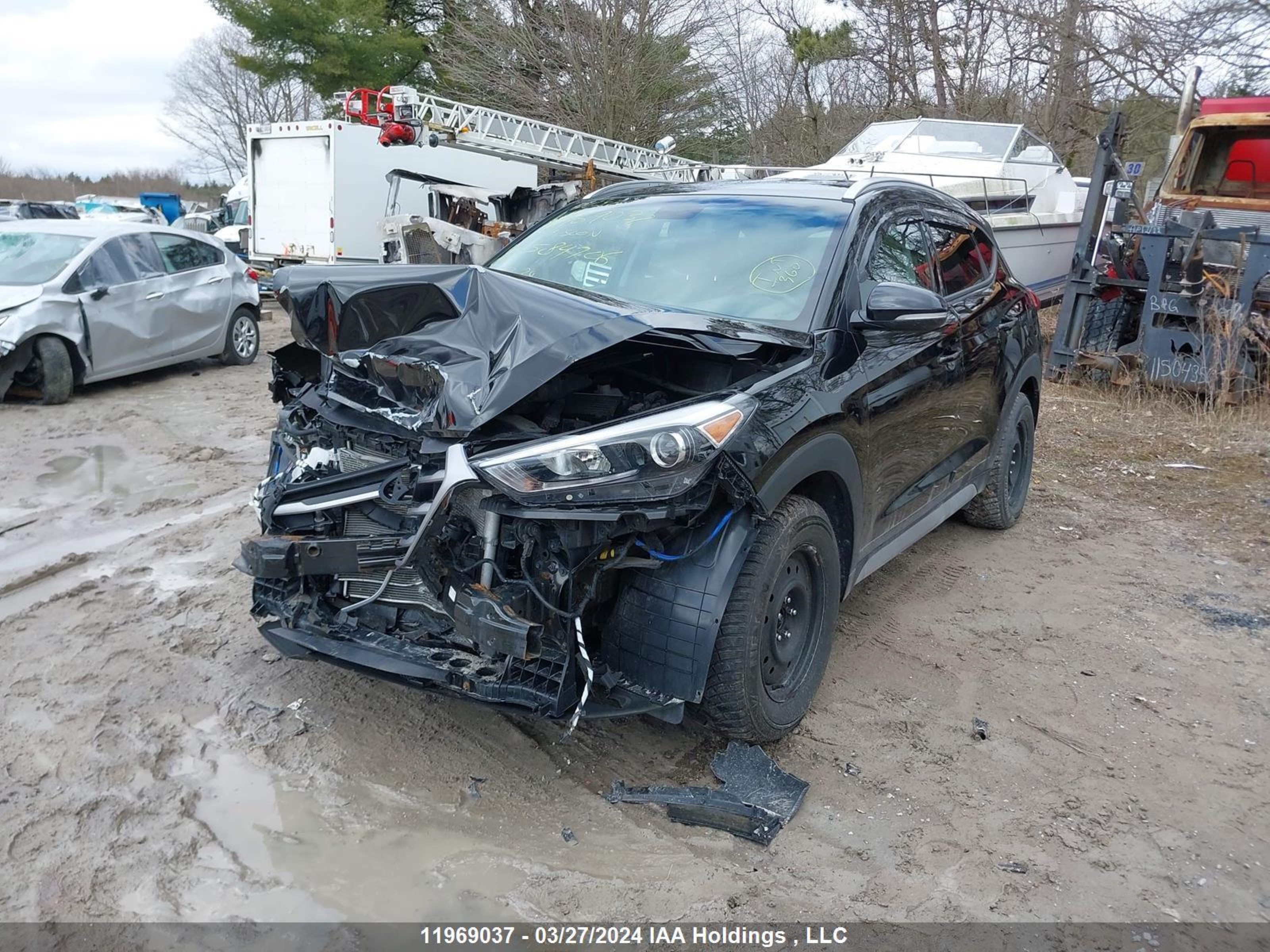 Photo 1 VIN: KM8J33A40HU584706 - HYUNDAI TUCSON 