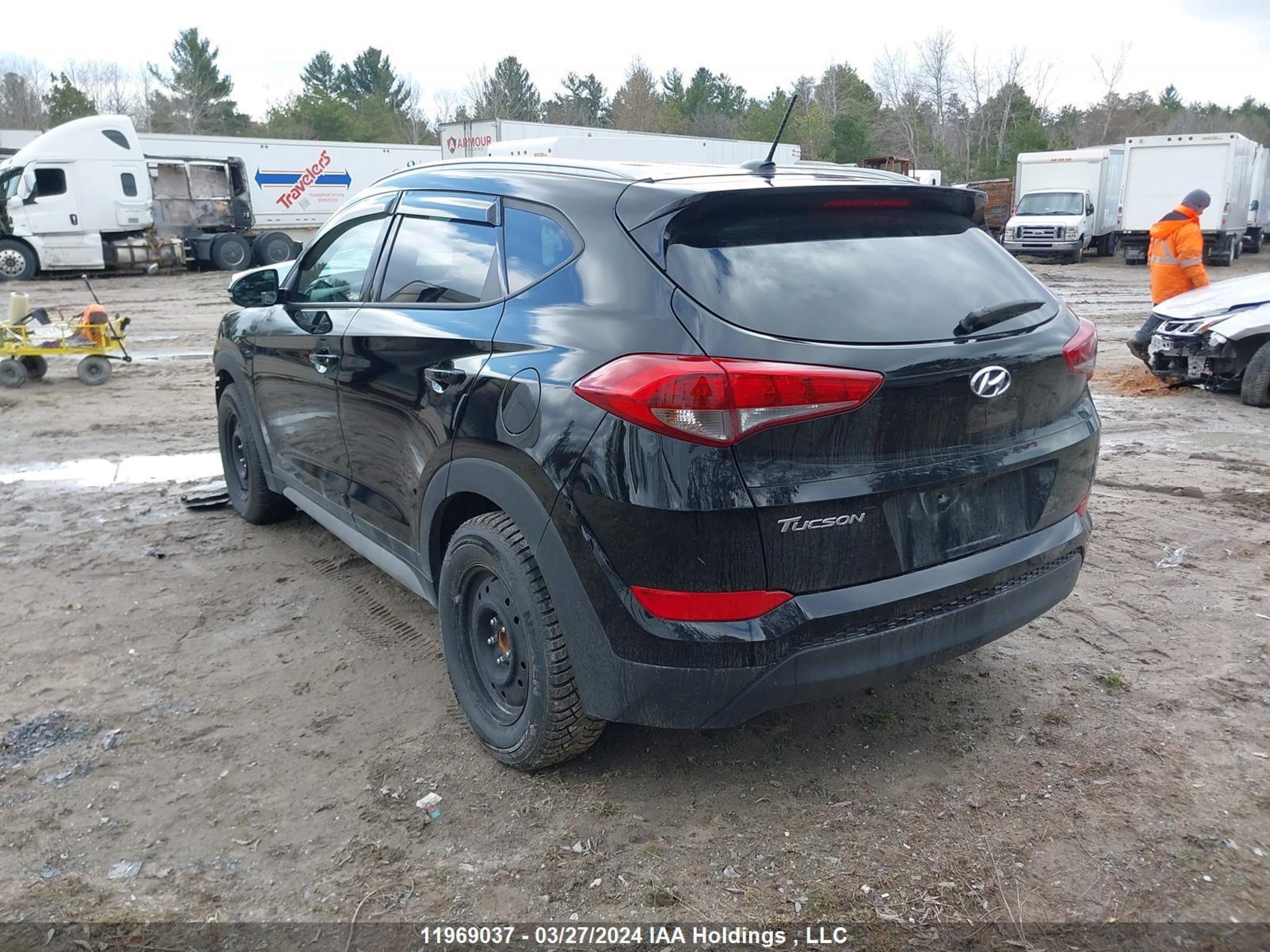 Photo 2 VIN: KM8J33A40HU584706 - HYUNDAI TUCSON 