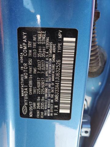 Photo 13 VIN: KM8J33A41JU632526 - HYUNDAI TUCSON 