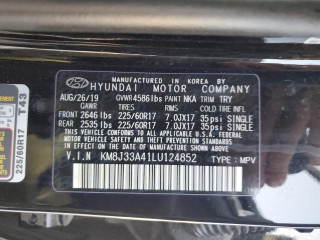 Photo 12 VIN: KM8J33A41LU124852 - HYUNDAI TUCSON LIM 