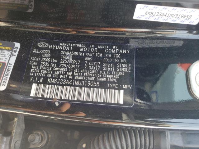 Photo 12 VIN: KM8J33A41MU319058 - HYUNDAI TUCSON 