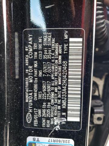 Photo 12 VIN: KM8J33A42HU420468 - HYUNDAI TUCSON LIM 