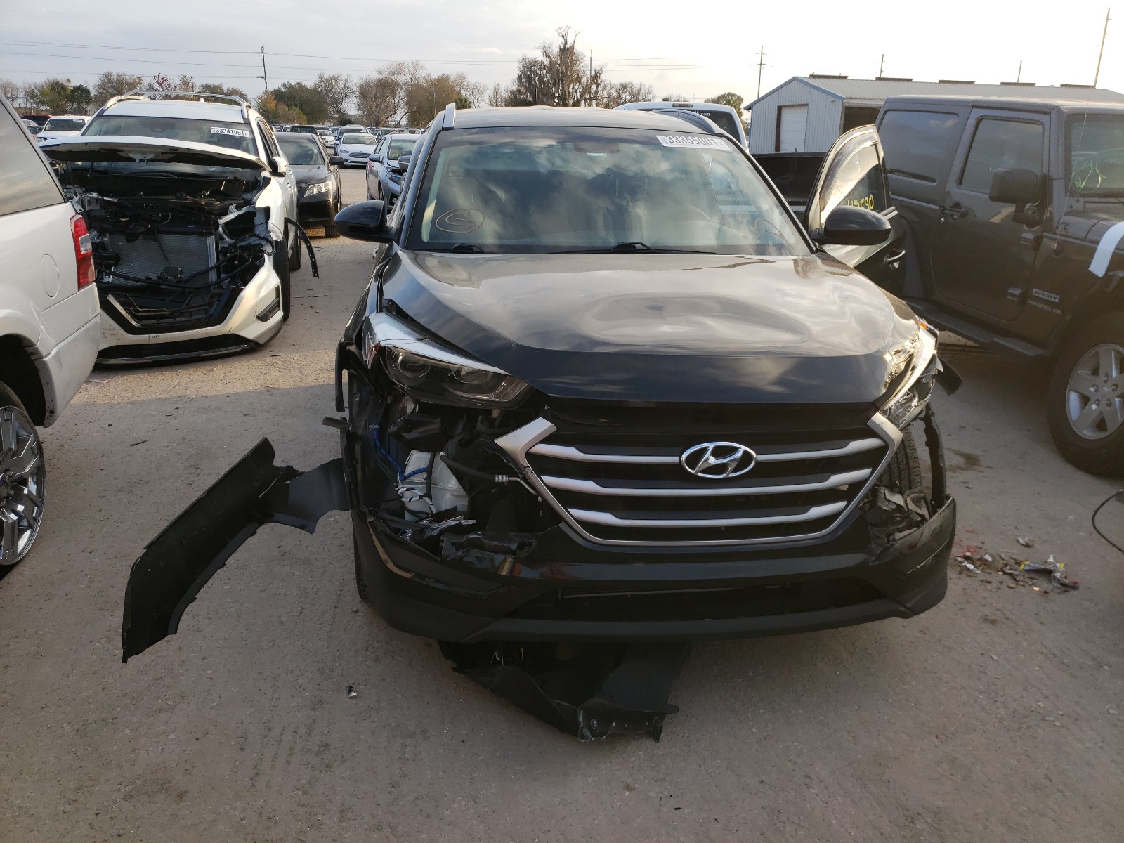 Photo 8 VIN: KM8J33A42HU466916 - HYUNDAI TUCSON LIM 