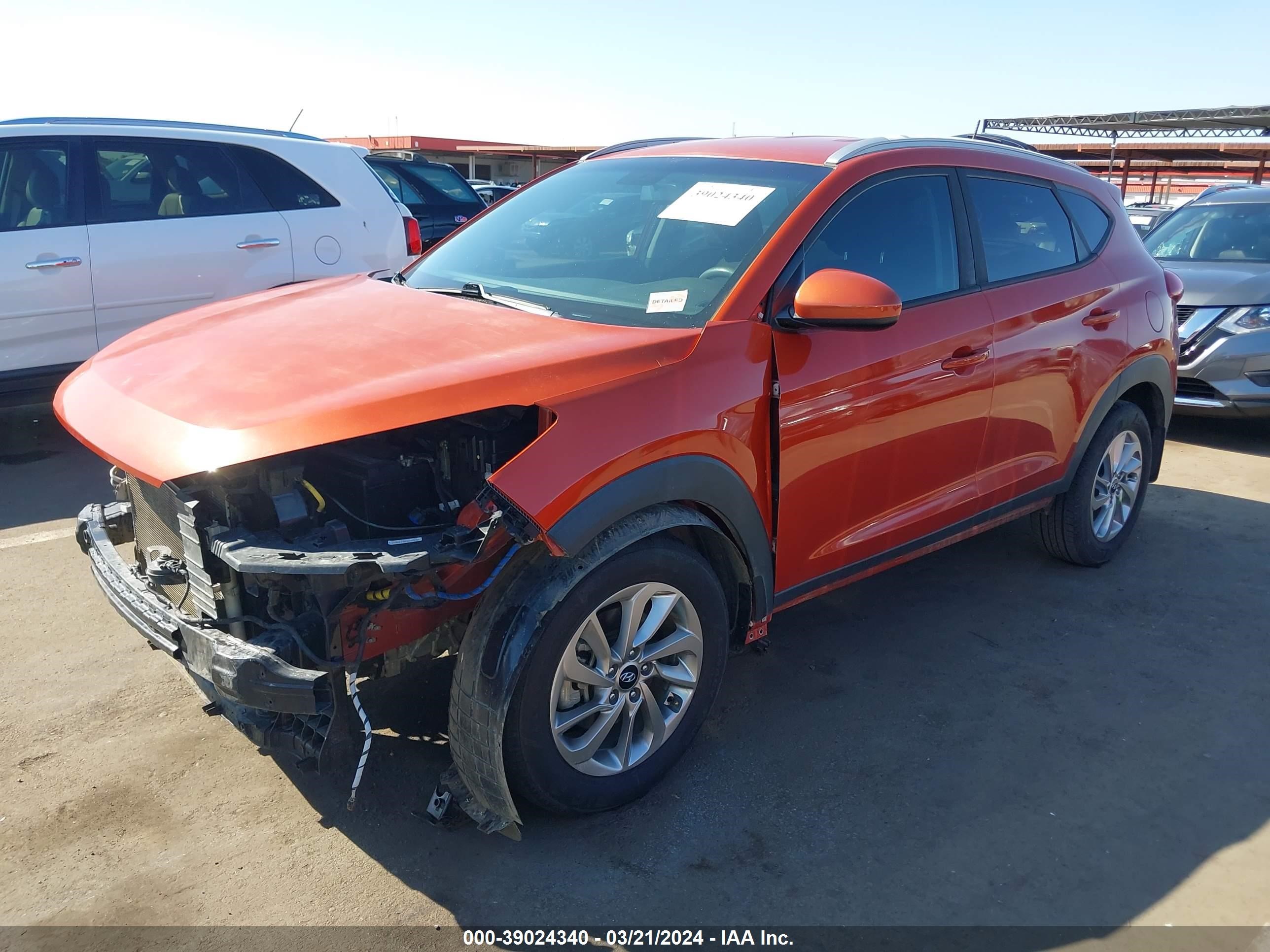 Photo 1 VIN: KM8J33A42HU487247 - HYUNDAI TUCSON 