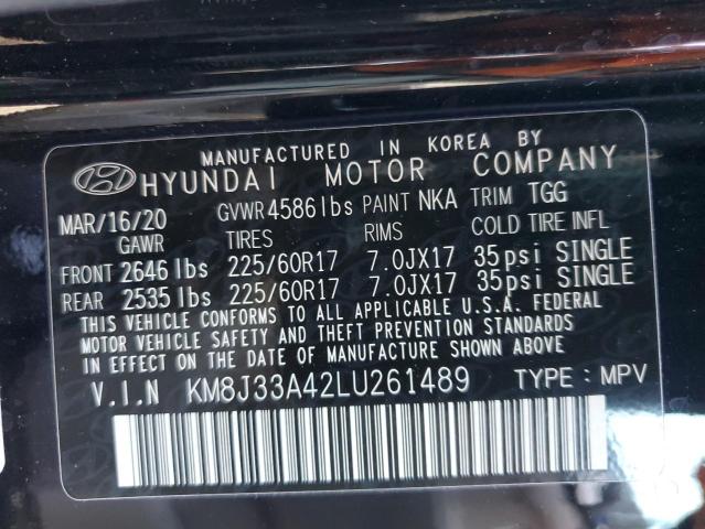 Photo 13 VIN: KM8J33A42LU261489 - HYUNDAI TUCSON LIM 