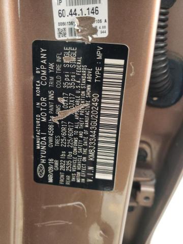 Photo 11 VIN: KM8J33A43GU202490 - HYUNDAI TUCSON 