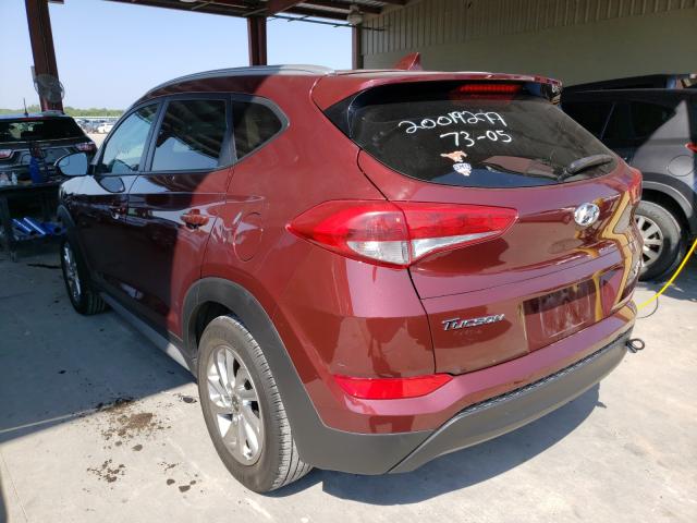 Photo 2 VIN: KM8J33A43JU641597 - HYUNDAI TUCSON SEL 