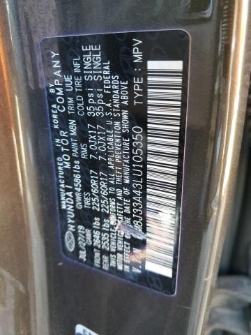 Photo 12 VIN: KM8J33A43LU105350 - HYUNDAI TUCSON LIM 