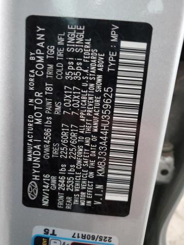 Photo 12 VIN: KM8J33A44HU359625 - HYUNDAI TUCSON 