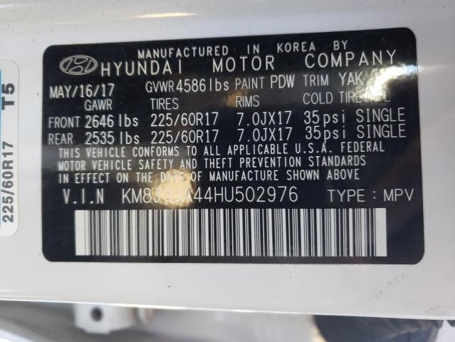 Photo 9 VIN: KM8J33A44HU502976 - HYUNDAI TUCSON LIM 