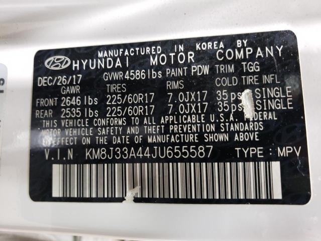 Photo 12 VIN: KM8J33A44JU655587 - HYUNDAI TUCSON 