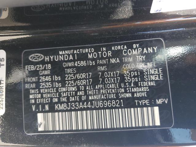 Photo 11 VIN: KM8J33A44JU696821 - HYUNDAI TUCSON 