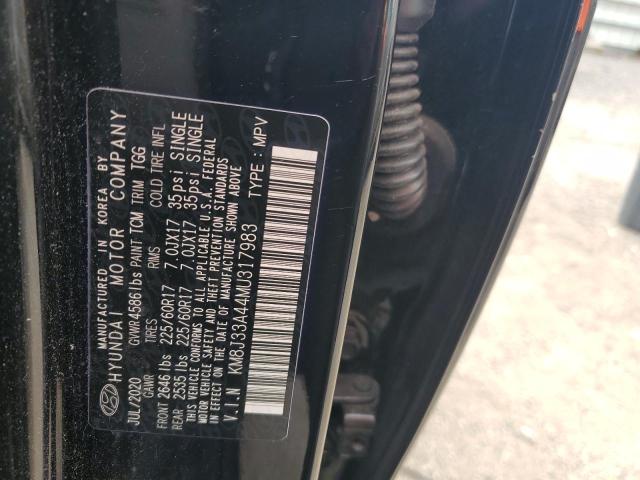 Photo 9 VIN: KM8J33A44MU317983 - HYUNDAI TUCSON LIM 