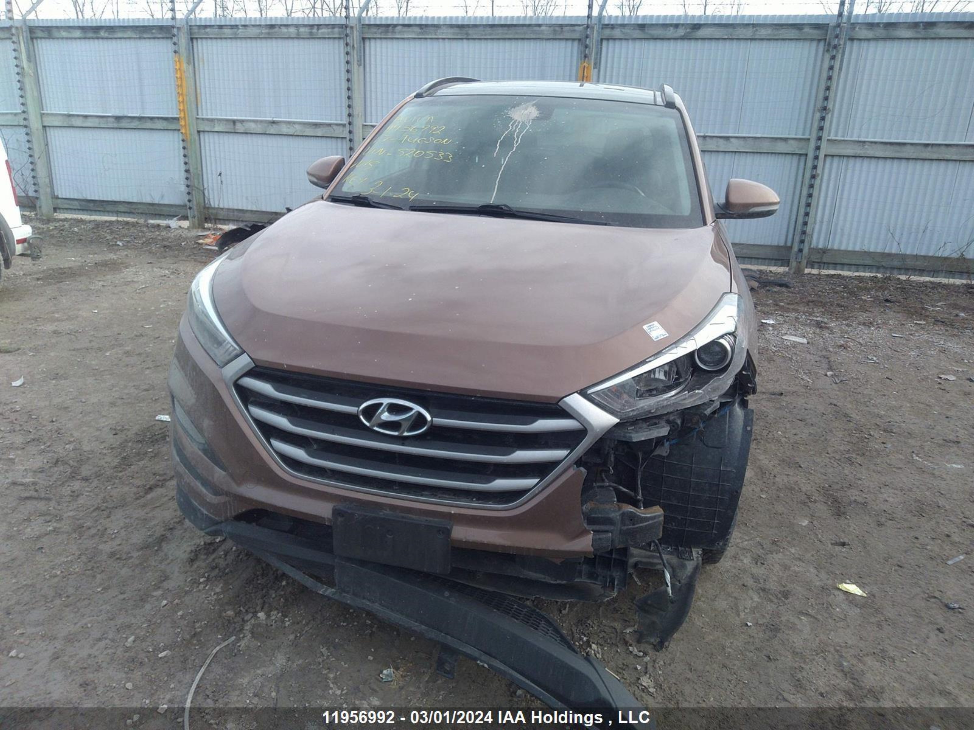 Photo 11 VIN: KM8J33A45HU520533 - HYUNDAI TUCSON 