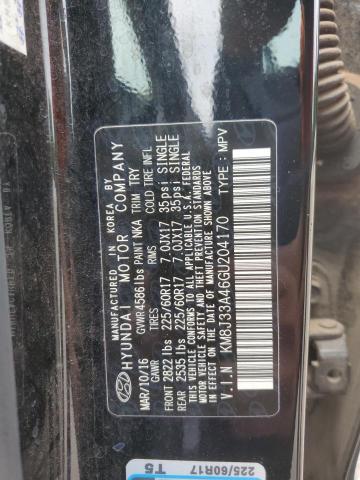 Photo 12 VIN: KM8J33A46GU204170 - HYUNDAI TUCSON LIM 