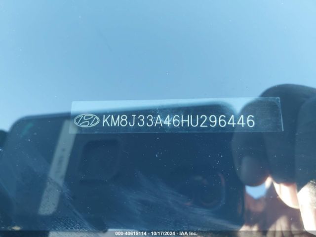 Photo 8 VIN: KM8J33A46HU296446 - HYUNDAI TUCSON 