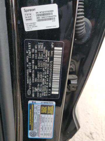 Photo 12 VIN: KM8J33A46HU455076 - HYUNDAI TUCSON 