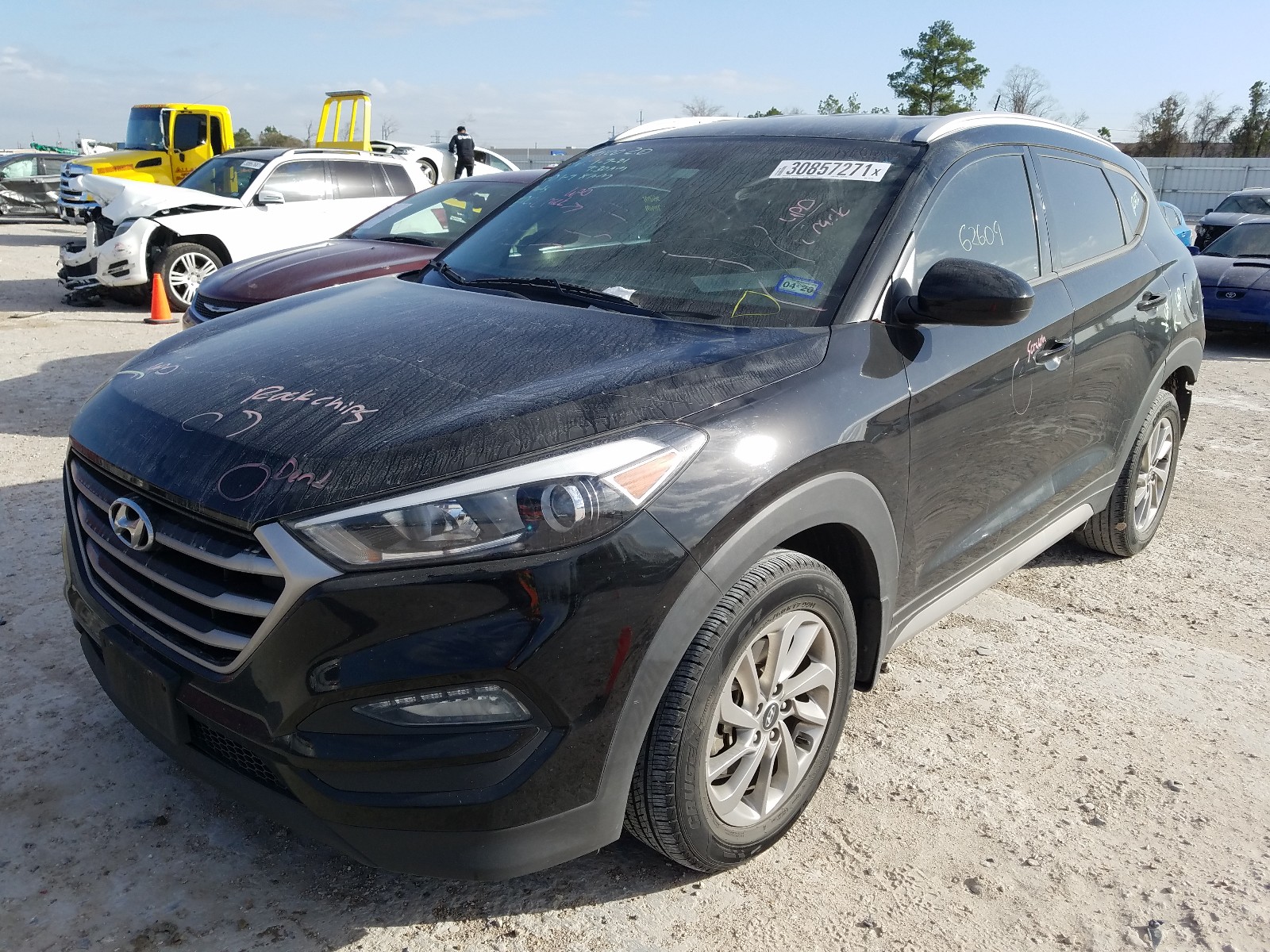 Photo 1 VIN: KM8J33A46HU587173 - HYUNDAI TUCSON LIM 