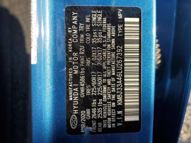 Photo 11 VIN: KM8J33A46LU267392 - HYUNDAI TUCSON LIM 