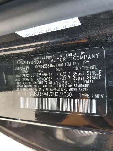 Photo 13 VIN: KM8J33A47GU027080 - HYUNDAI TUCSON 