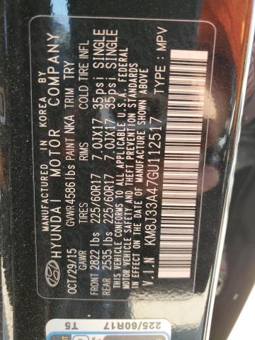 Photo 13 VIN: KM8J33A47GU112517 - HYUNDAI TUCSON 