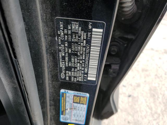 Photo 11 VIN: KM8J33A49HU278247 - HYUNDAI TUCSON 