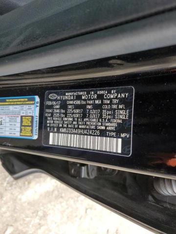 Photo 11 VIN: KM8J33A49HU424226 - HYUNDAI TUCSON LIM 