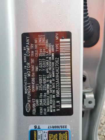 Photo 13 VIN: KM8J33A49HU427062 - HYUNDAI TUCSON LIM 