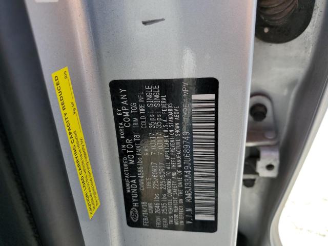 Photo 9 VIN: KM8J33A49JU689749 - HYUNDAI TUCSON SEL 