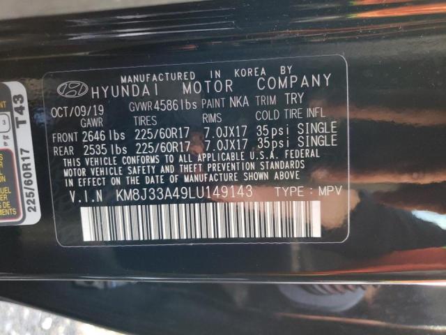 Photo 9 VIN: KM8J33A49LU149143 - HYUNDAI TUCSON LIM 