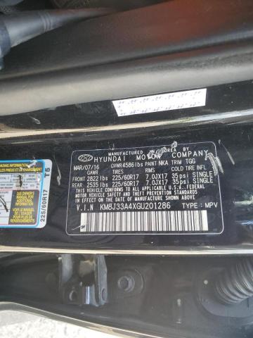 Photo 9 VIN: KM8J33A4XGU201286 - HYUNDAI TUCSON LIM 