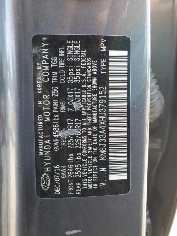 Photo 12 VIN: KM8J33A4XHU379152 - HYUNDAI TUCSON 