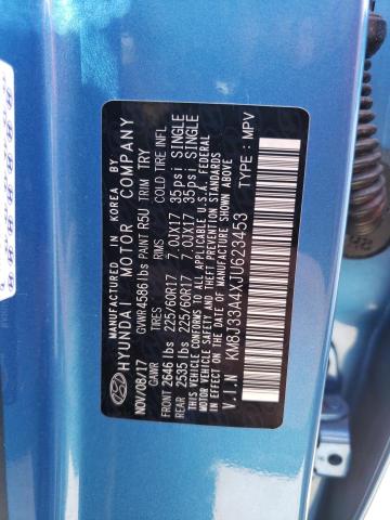 Photo 13 VIN: KM8J33A4XJU623453 - HYUNDAI TUCSON SEL 