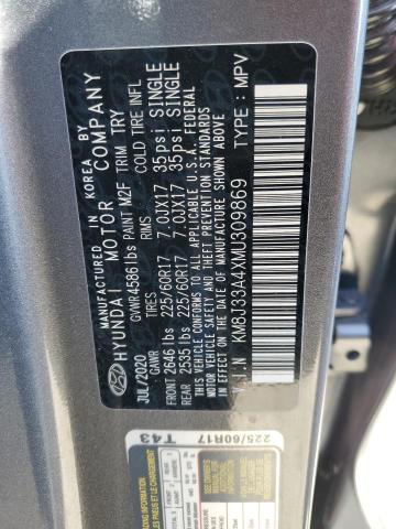 Photo 11 VIN: KM8J33A4XMU309869 - HYUNDAI TUCSON LIM 