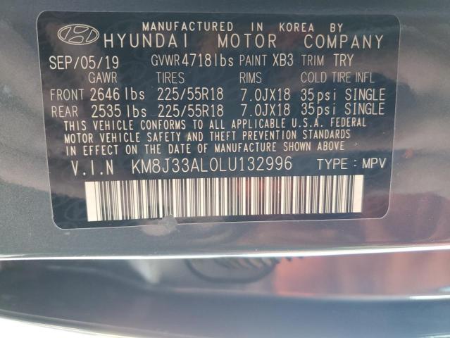 Photo 13 VIN: KM8J33AL0LU132996 - HYUNDAI TUCSON 