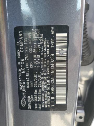 Photo 13 VIN: KM8J33AL1MU340239 - HYUNDAI TUCSON LIM 