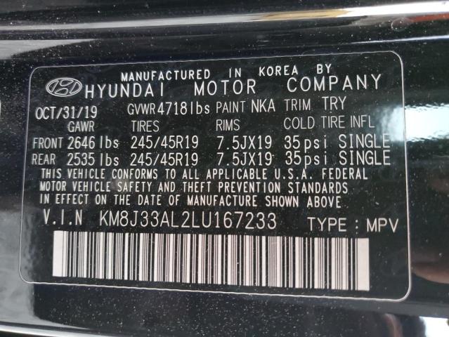 Photo 13 VIN: KM8J33AL2LU167233 - HYUNDAI TUCSON LIM 