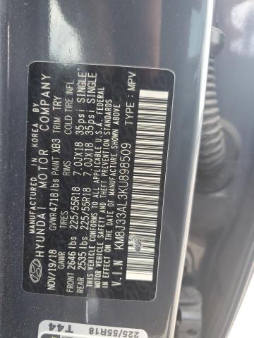 Photo 11 VIN: KM8J33AL3KU898509 - HYUNDAI TUCSON 