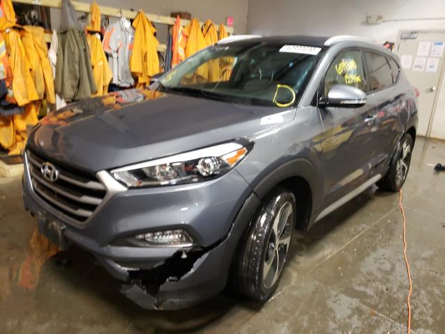 Photo 1 VIN: KM8J33AL4JU760749 - HYUNDAI TUCSON SPO 